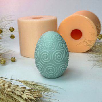 Silicone mold Egg Curls