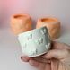 Силіконова форма М'яте кашпо з Метеликами 550 фото 2