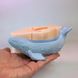 Silicone potting mold Whale size S