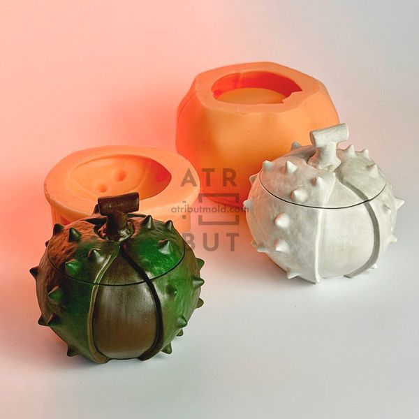 Silicone mold Chestnut pot for 50 grams