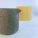 Silicone mold Massage candle with texture, No