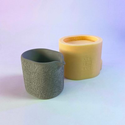 Силіконова форма Масажна свічка з текстурою 181 фото