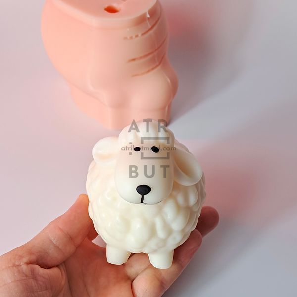 Silicone mold Sheep on legs