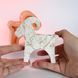 Silicone candle holder mold Goat