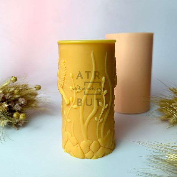 Silicone mold cylinder Early spring