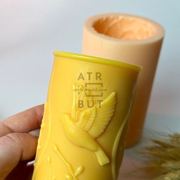 Silicone mold cylinder Early spring