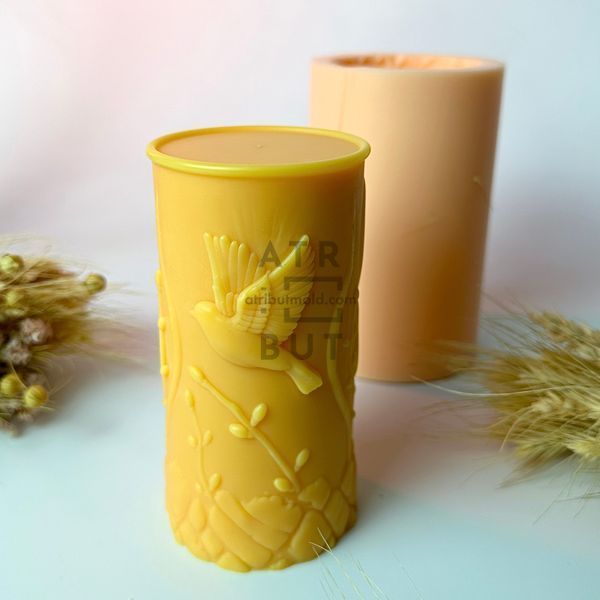 Silicone mold cylinder Early spring