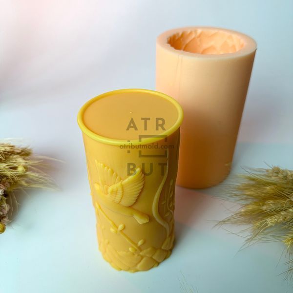 Silicone mold cylinder Early spring