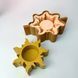 Silicone mold Sun pot, No