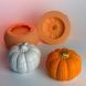Silicone mold Textured Pumpkin pot 100 grams