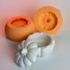 Silicone mold Textured Pumpkin pot 100 grams