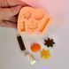 Silicone mold Autumn palette sachet