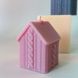 Silicone mold Knitted house