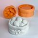 Silicone mold Bag of tangerines vessel