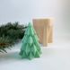 Silicone form Christmas tree geometry