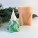 Silicone form Christmas tree wavy