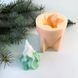 Silicone form Christmas tree wavy