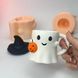 Silicone mold for a Ghost pot cup, No