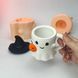 Silicone mold for a Ghost pot cup, No