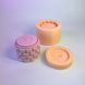 Silicone mold Vessel with hearts and a lid of your choice, Yes, With heart