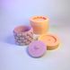 Silicone mold Vessel with hearts and a lid of your choice, Yes, With heart