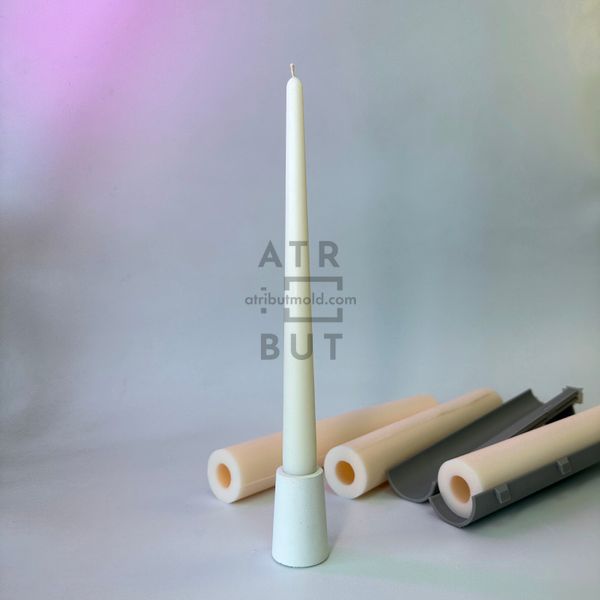 Silicone mold pillar candle 25 cm classic