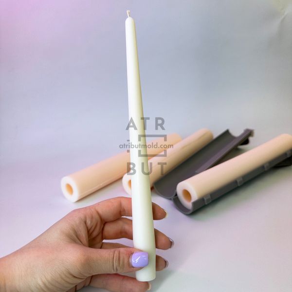 Silicone mold pillar candle 25 cm classic