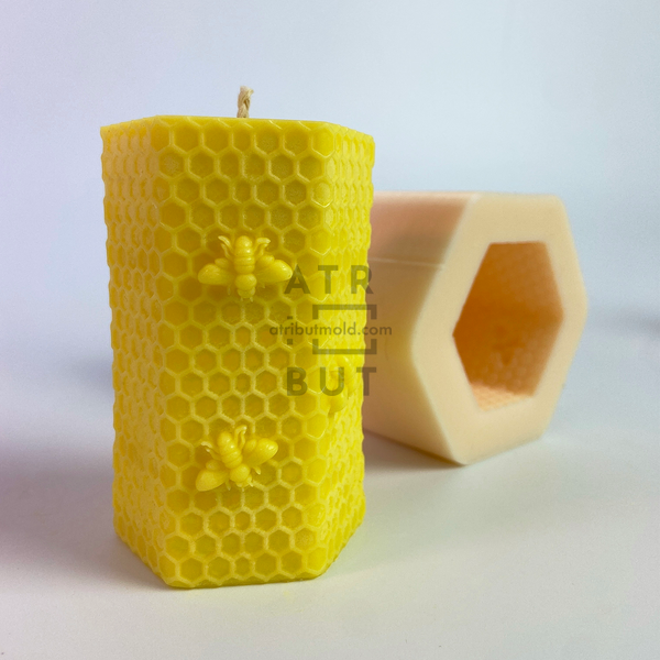 Silicone mold Bee maxi