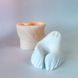 Silicone mold candle holder Casper for pillar candle