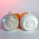Silicone mold Christmas ball with Goat vessel