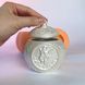 Silicone mold Christmas ball with Goat vessel