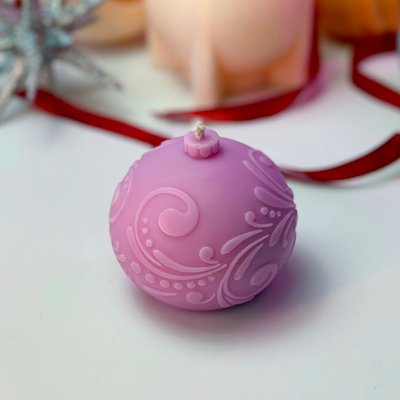 Silicone mold Christmas ball Patterns