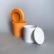 Silicone mold Cylinder 8.4x8 cm with formwork, Yes