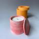 Silicone mold Cylinder 8.4x8 cm with formwork, Yes